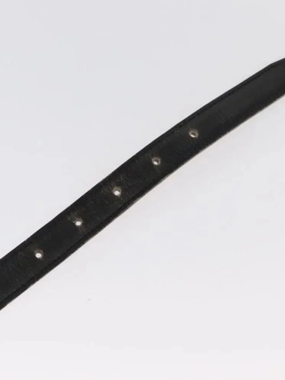 HERMES H Constance Reversible Belt Leather 33.1" Black Auth 168763 - Picture 7 of 9